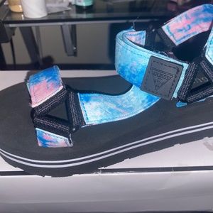 Guess Velcro Strap Sandals